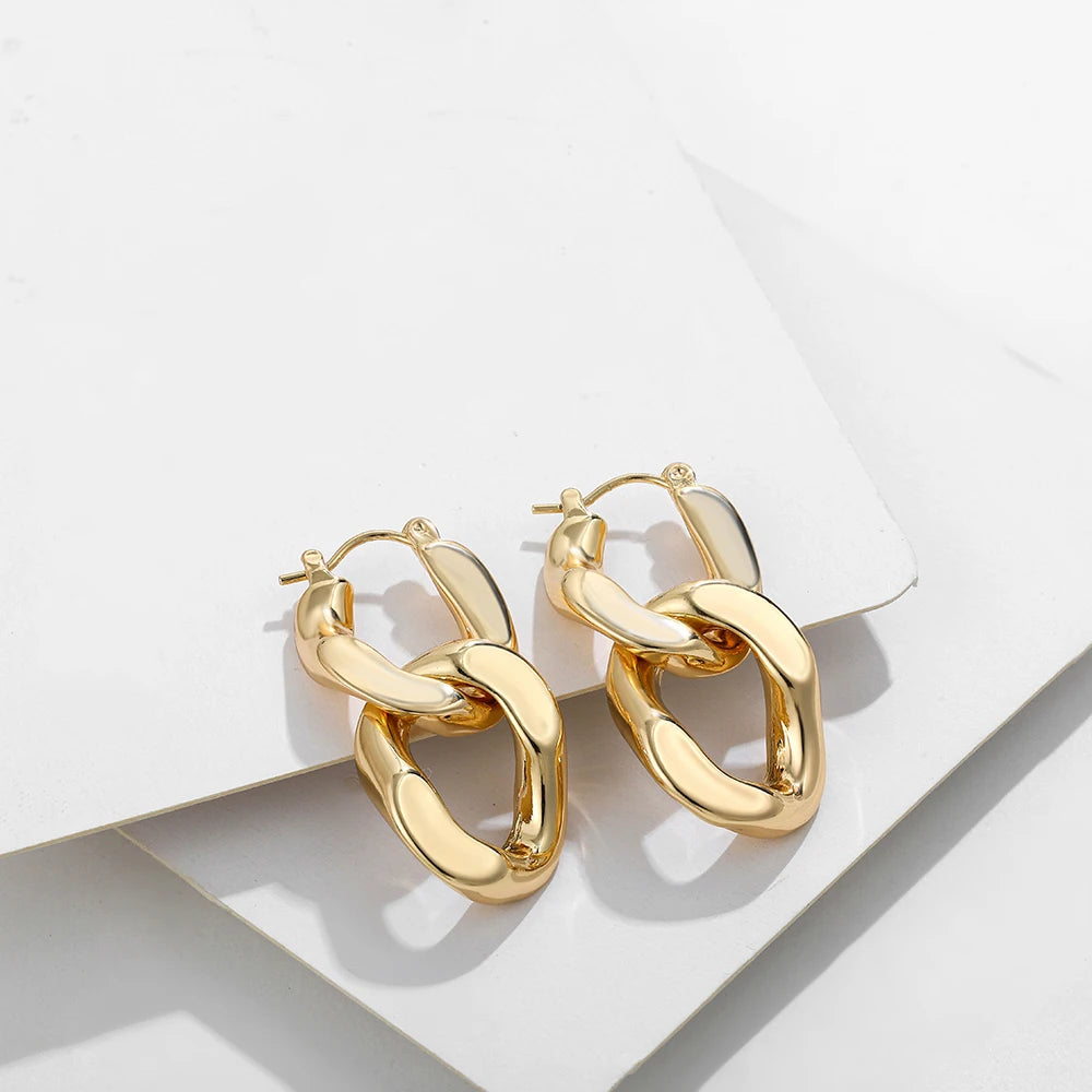 Aria Chain Link Earrings