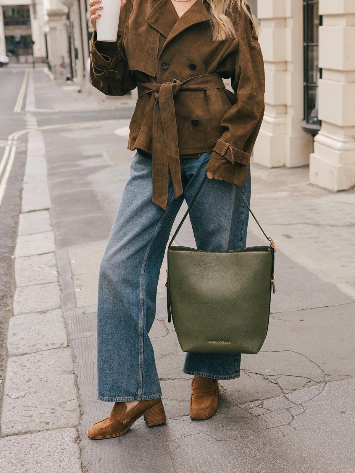 The Bucket Bag Olive