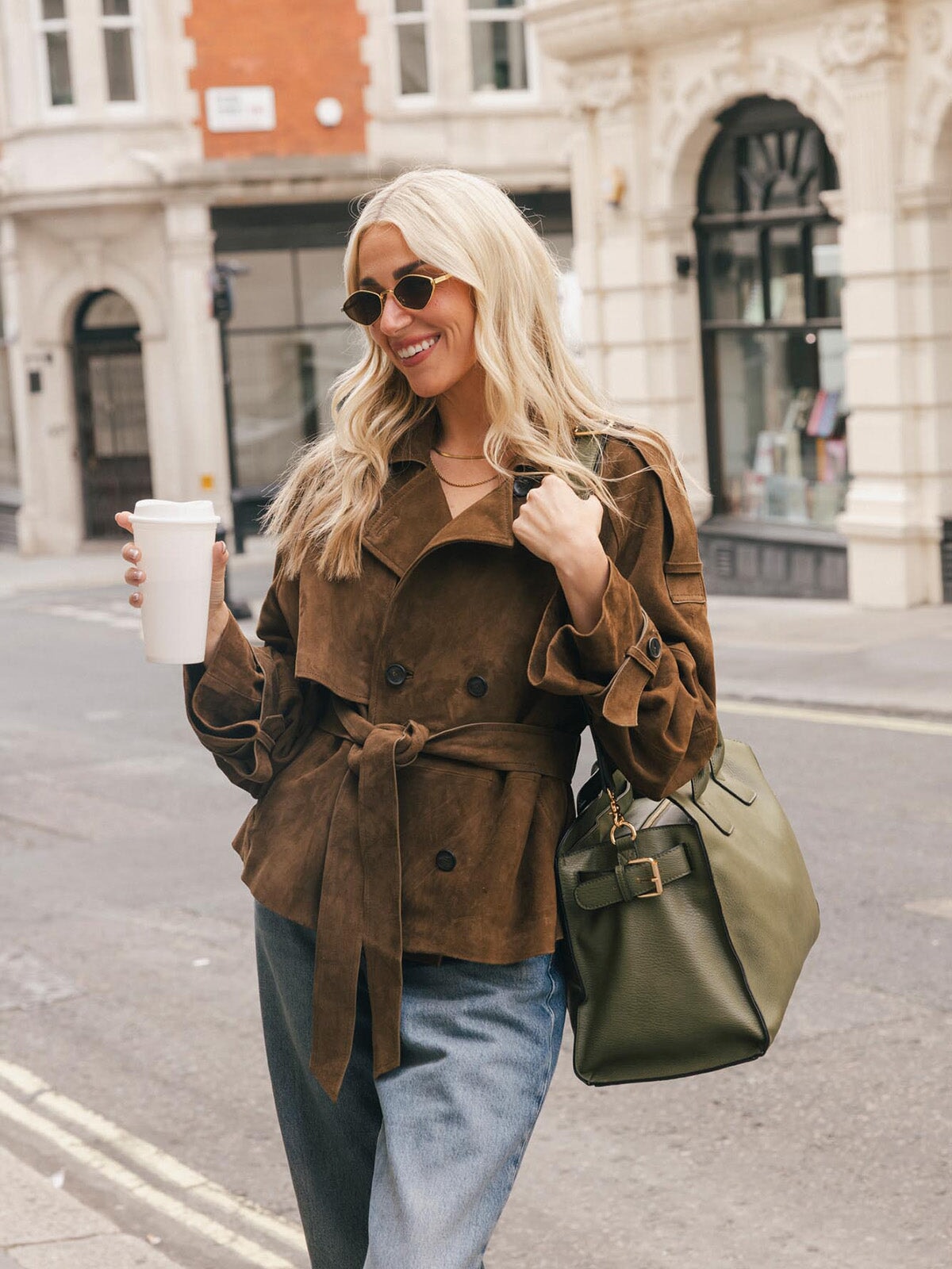 Uptown Tote Olive