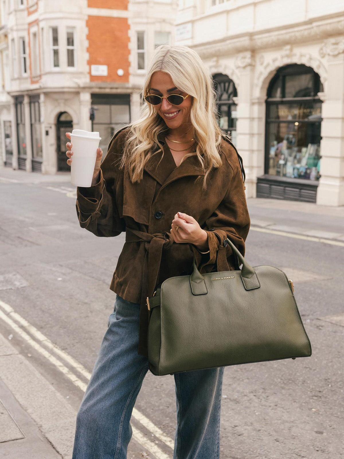 Uptown Tote Olive