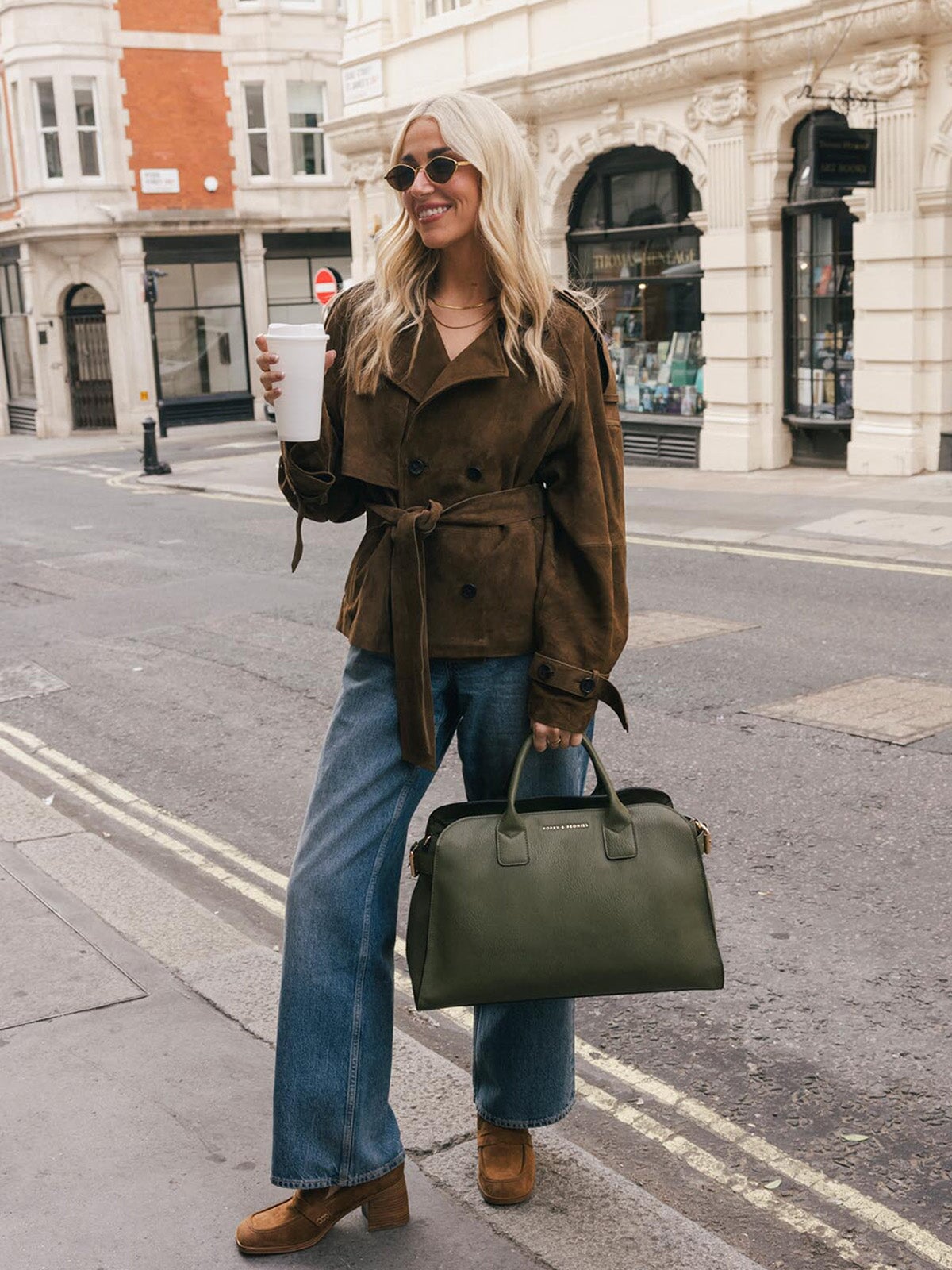 Uptown Tote Olive