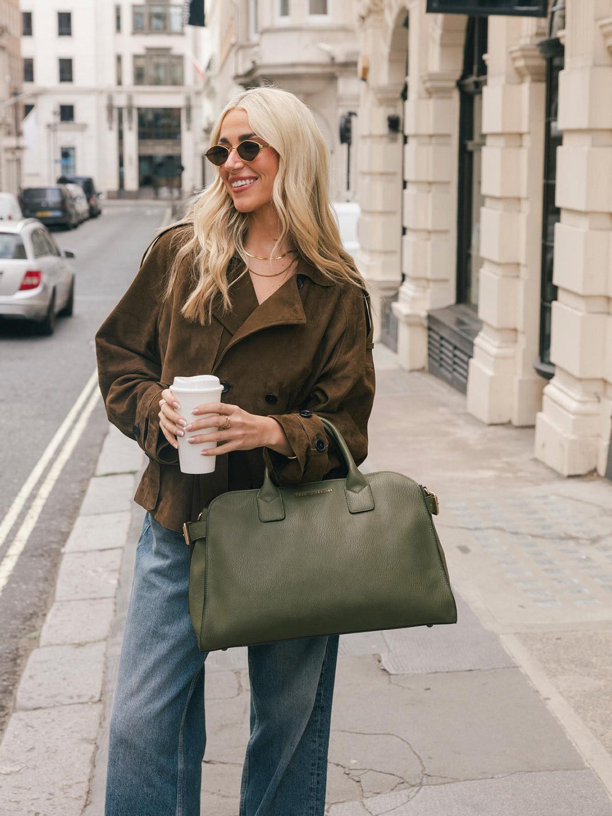 Uptown Tote Olive