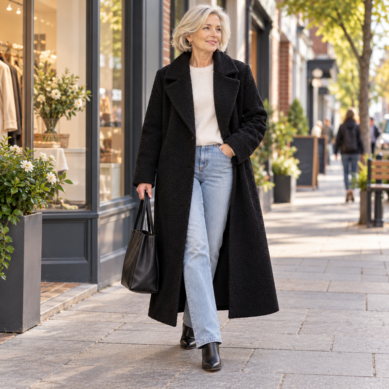 Oversized Teddy Coat