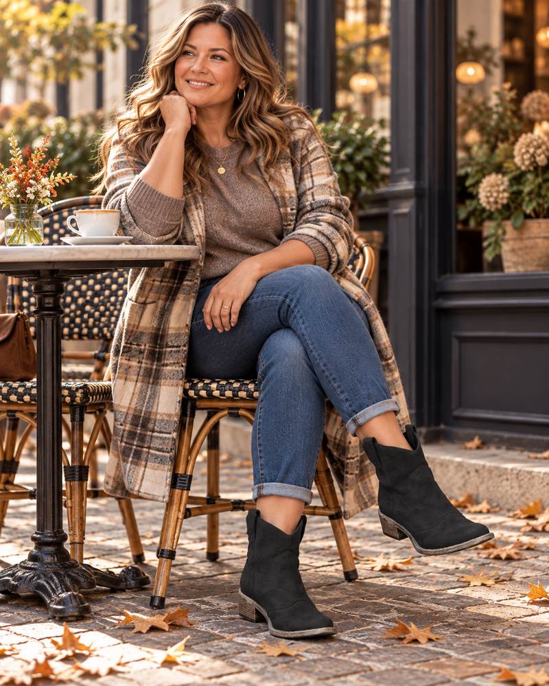 Suede Boots