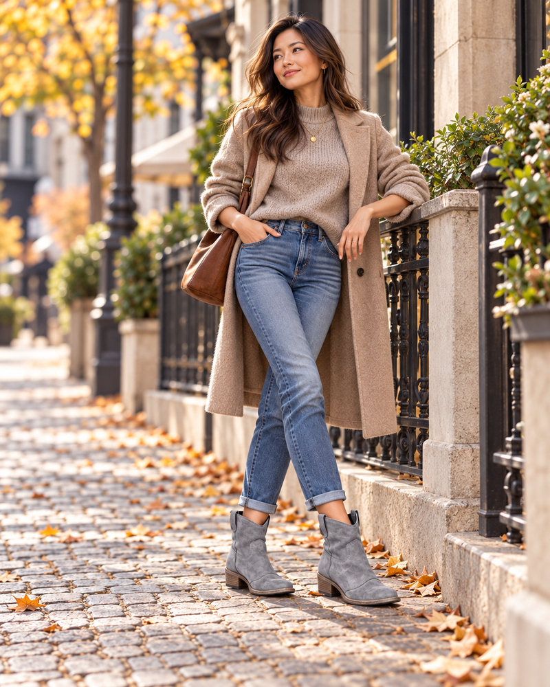 Suede Boots
