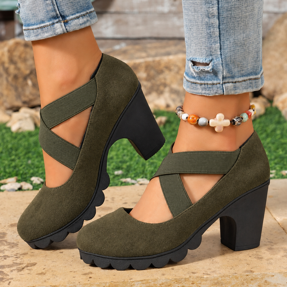 Elegant Stable Heels