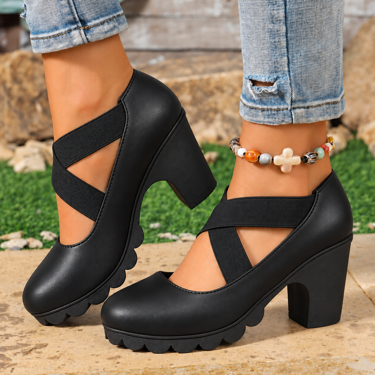 Elegant Stable Heels