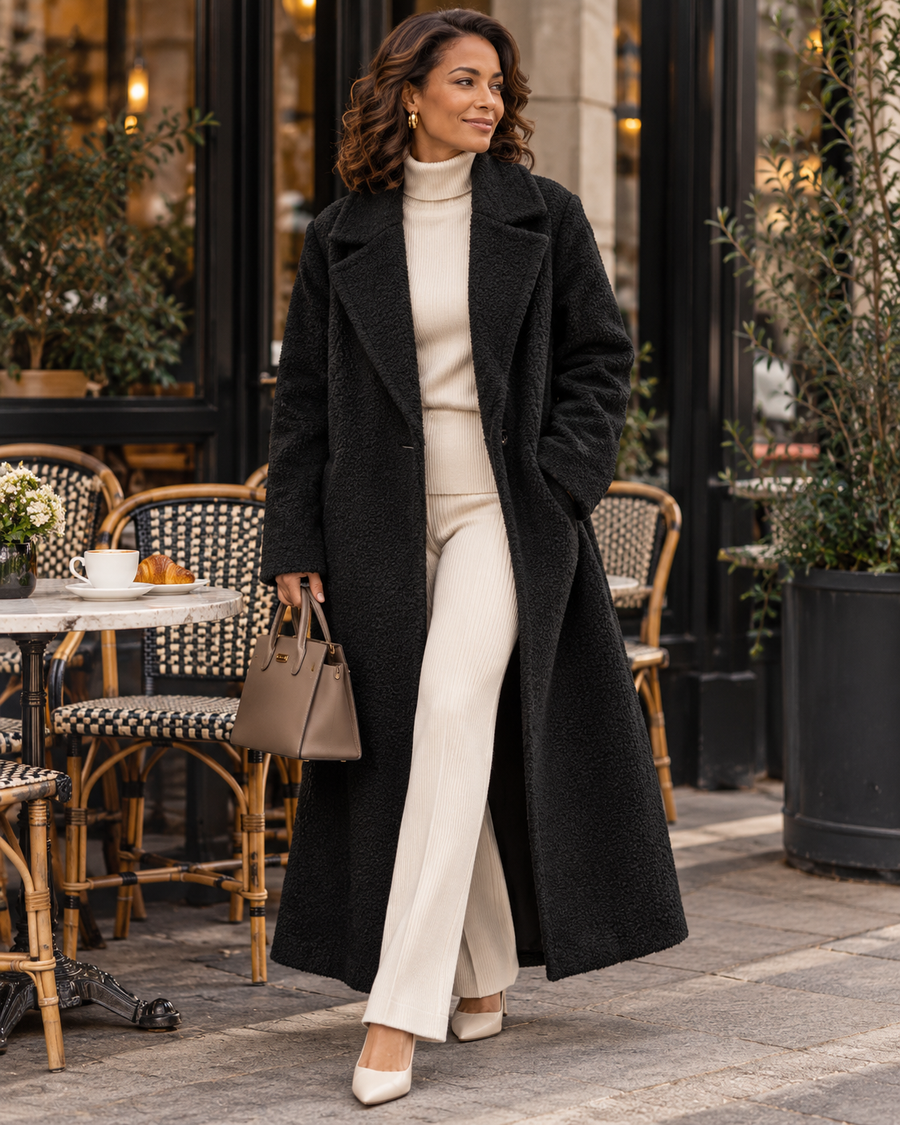 Oversized Teddy Coat