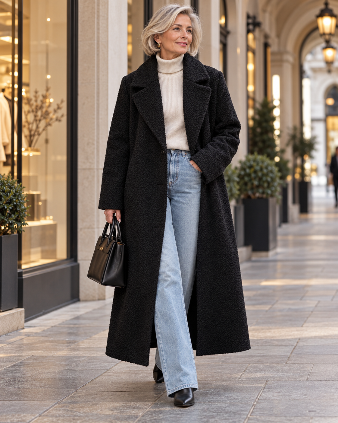 Oversized Teddy Coat