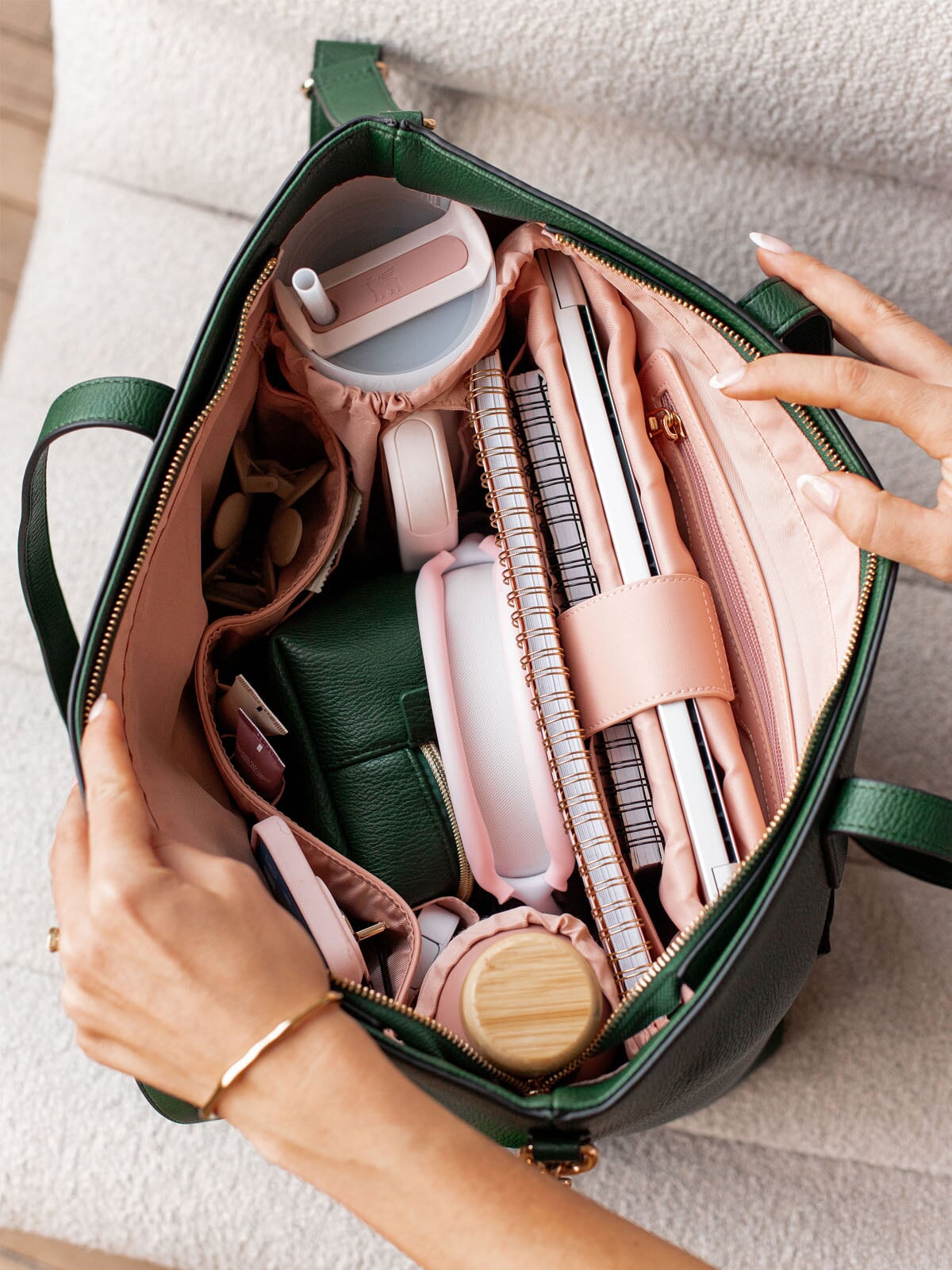 GO-GETTER TOTE Heritage Green