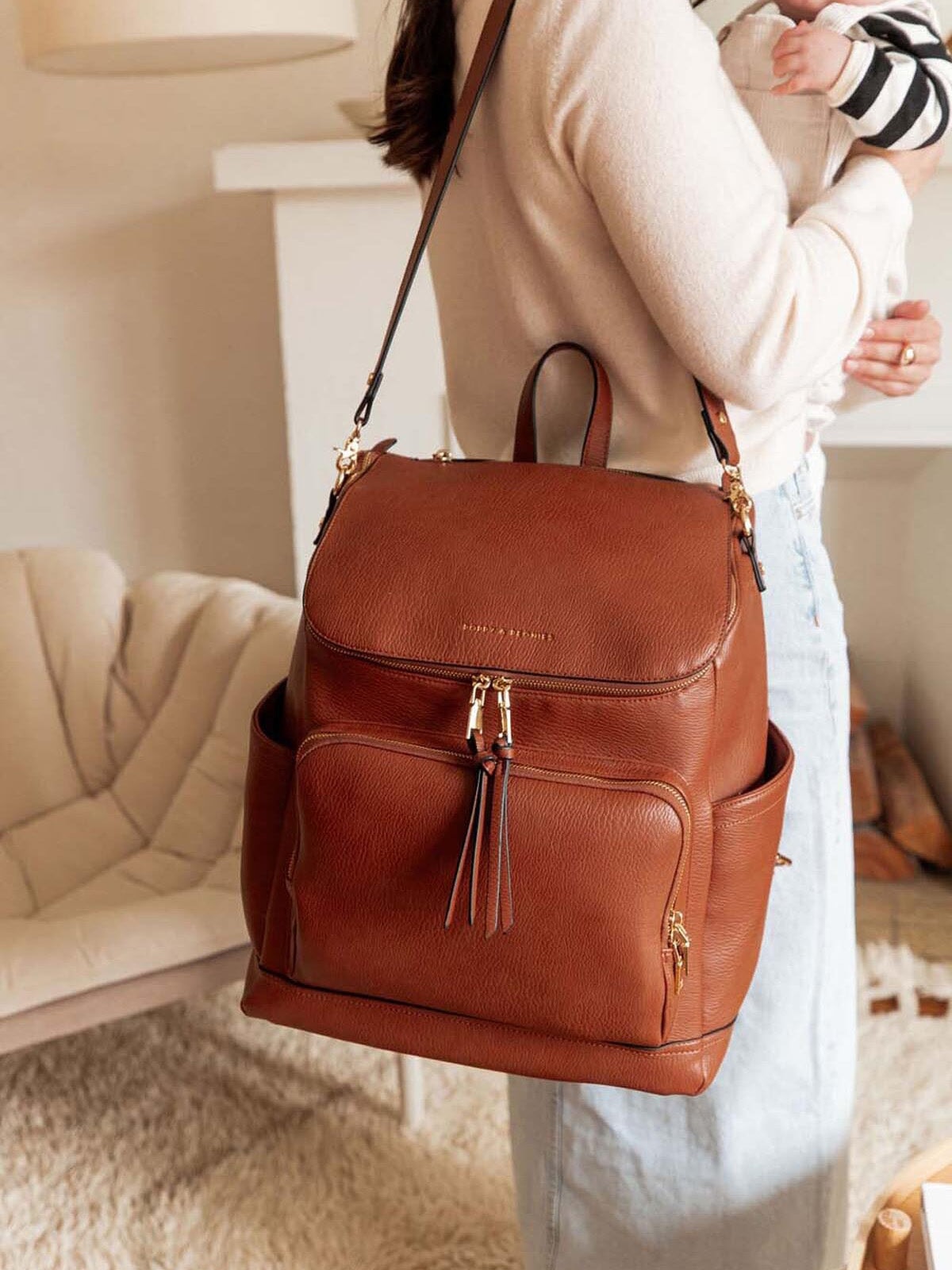 Lullaby Diaper Backpack Chestnut