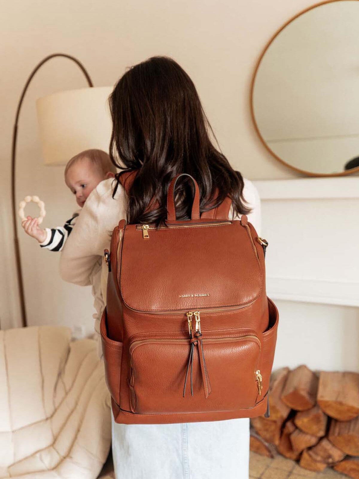 Lullaby Diaper Backpack Chestnut