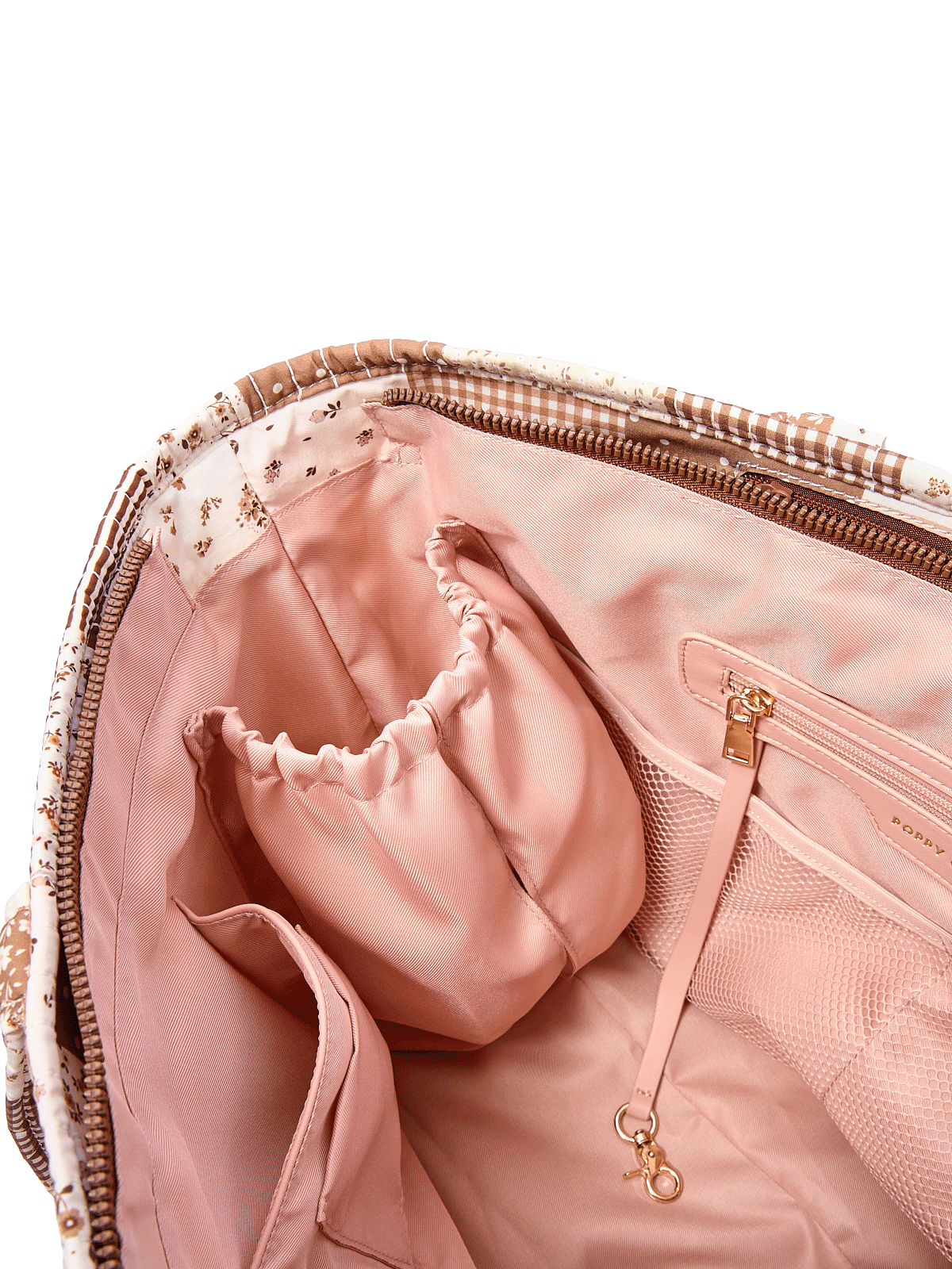 Daydreamer Tote Brown Patchwork