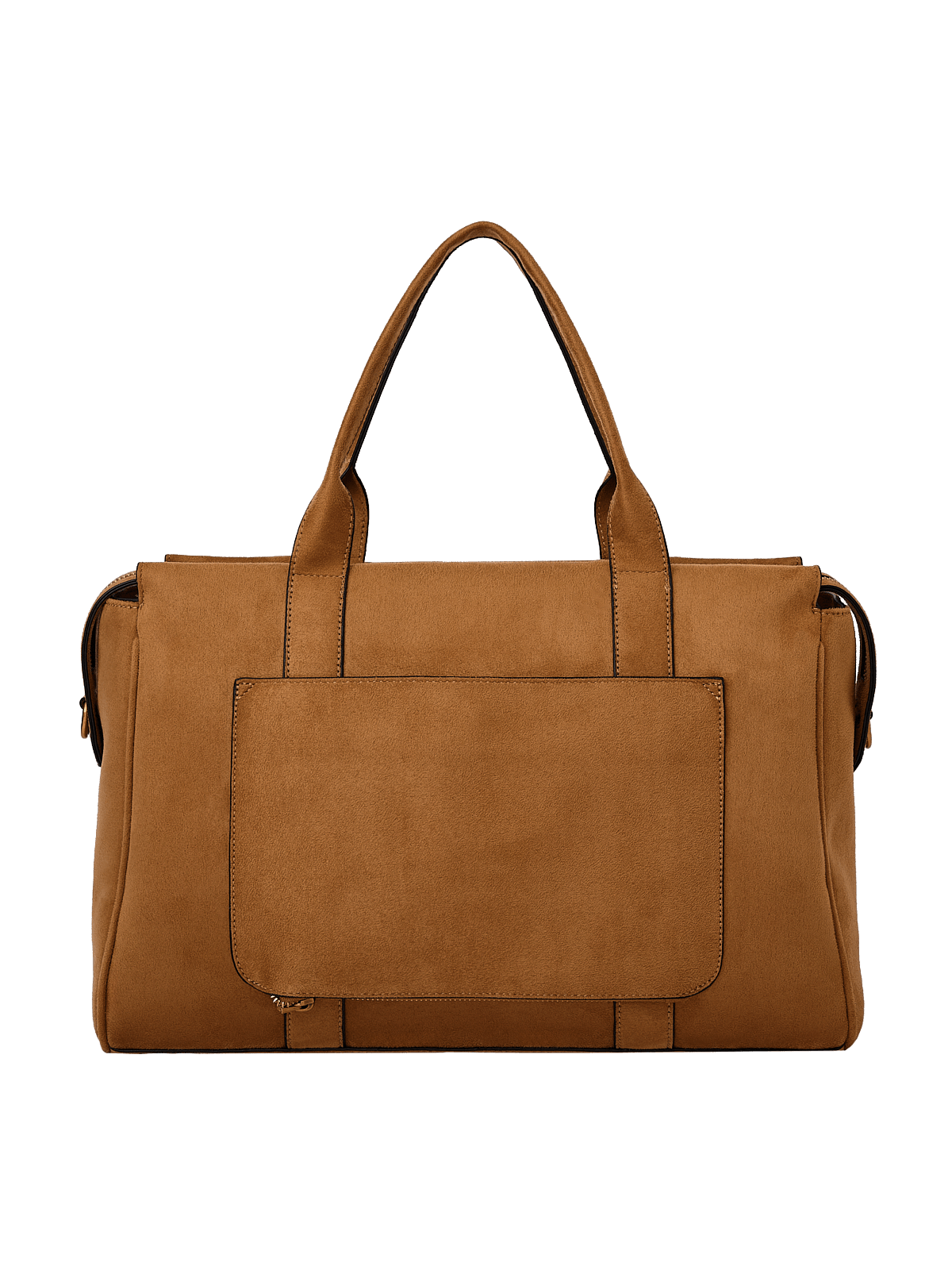 Effortless Tote Cognac Suede