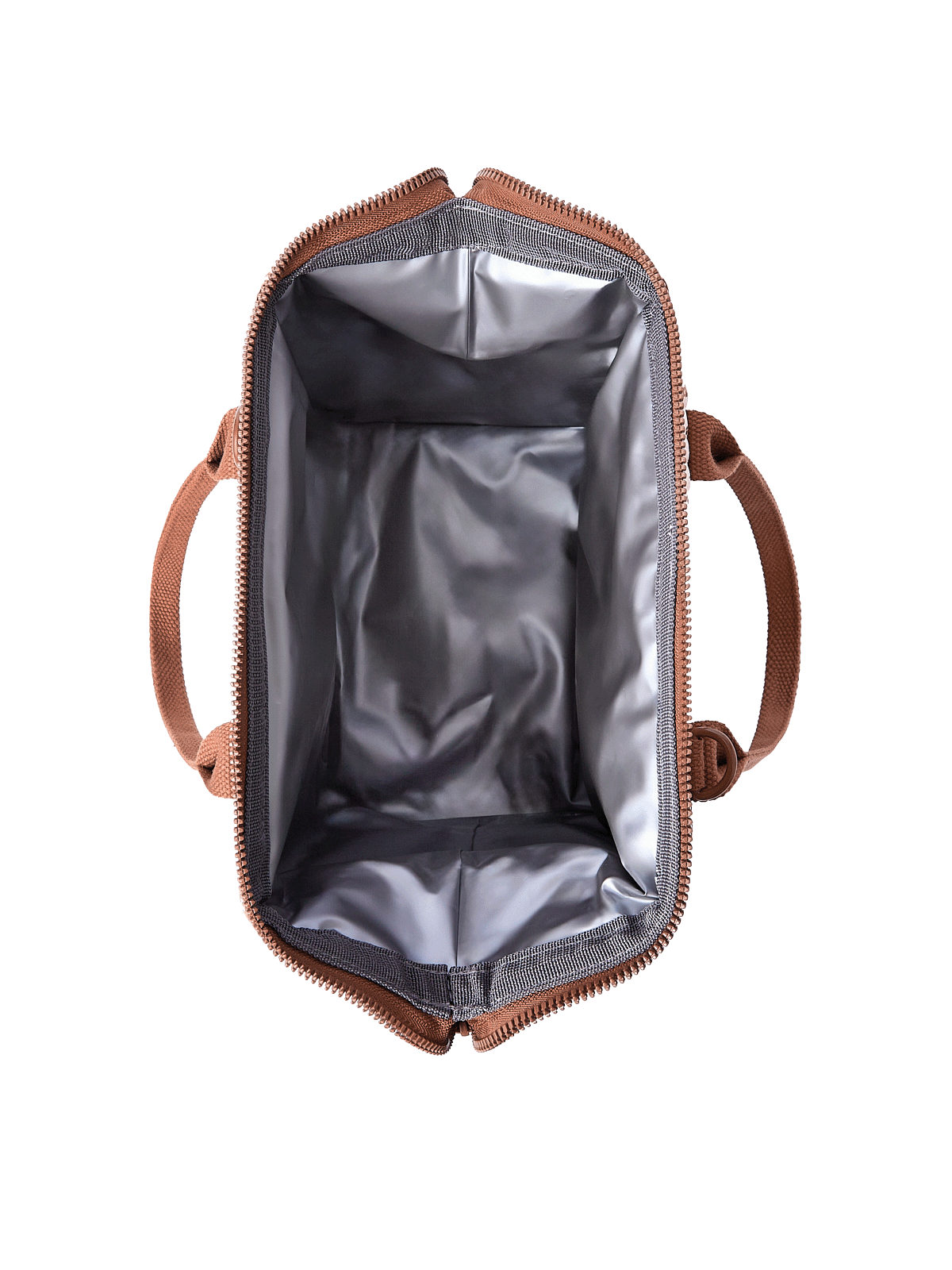 The Lunch Bag Brown Patchwork