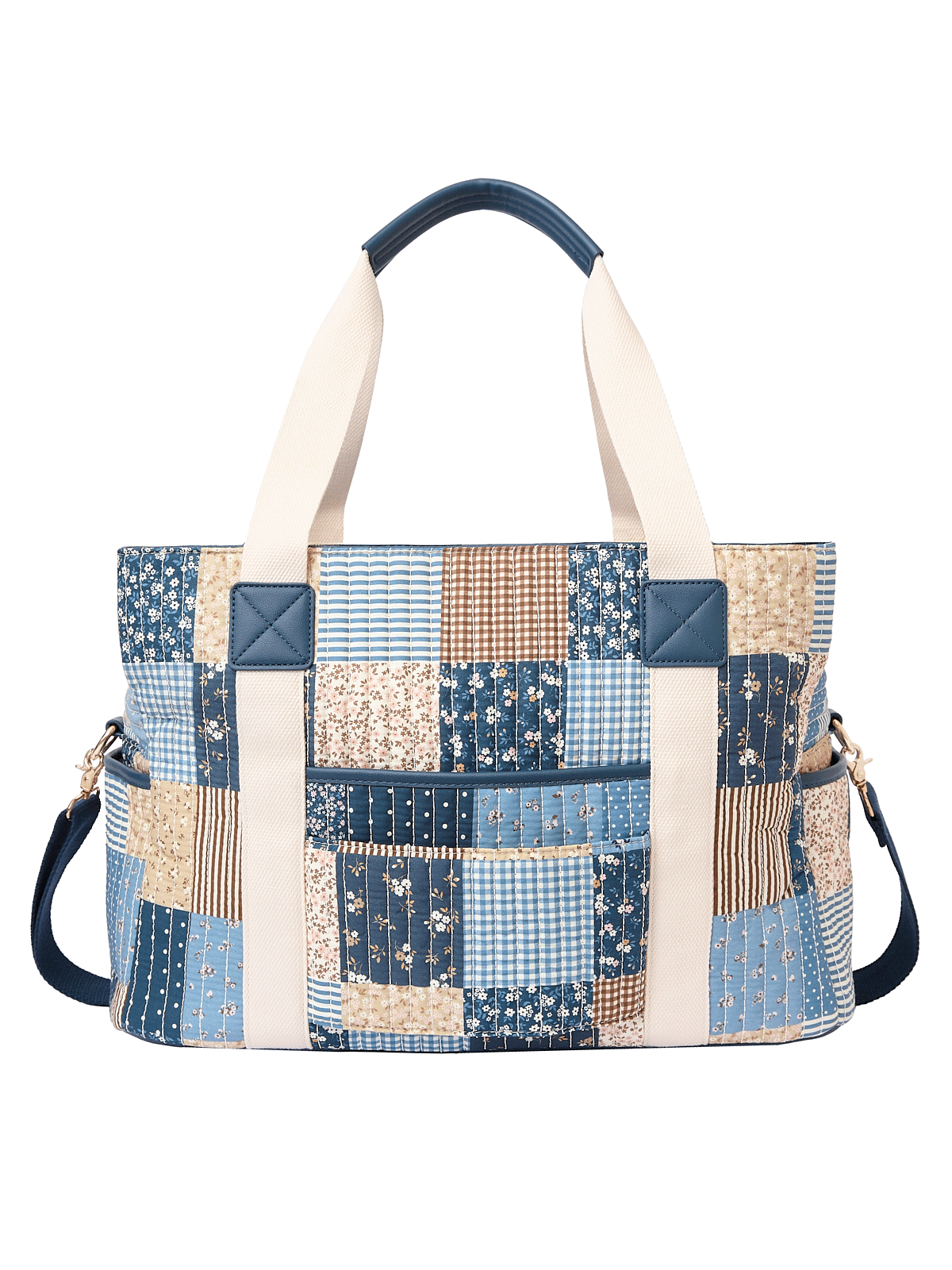 Mini Voyager Navy Patchwork