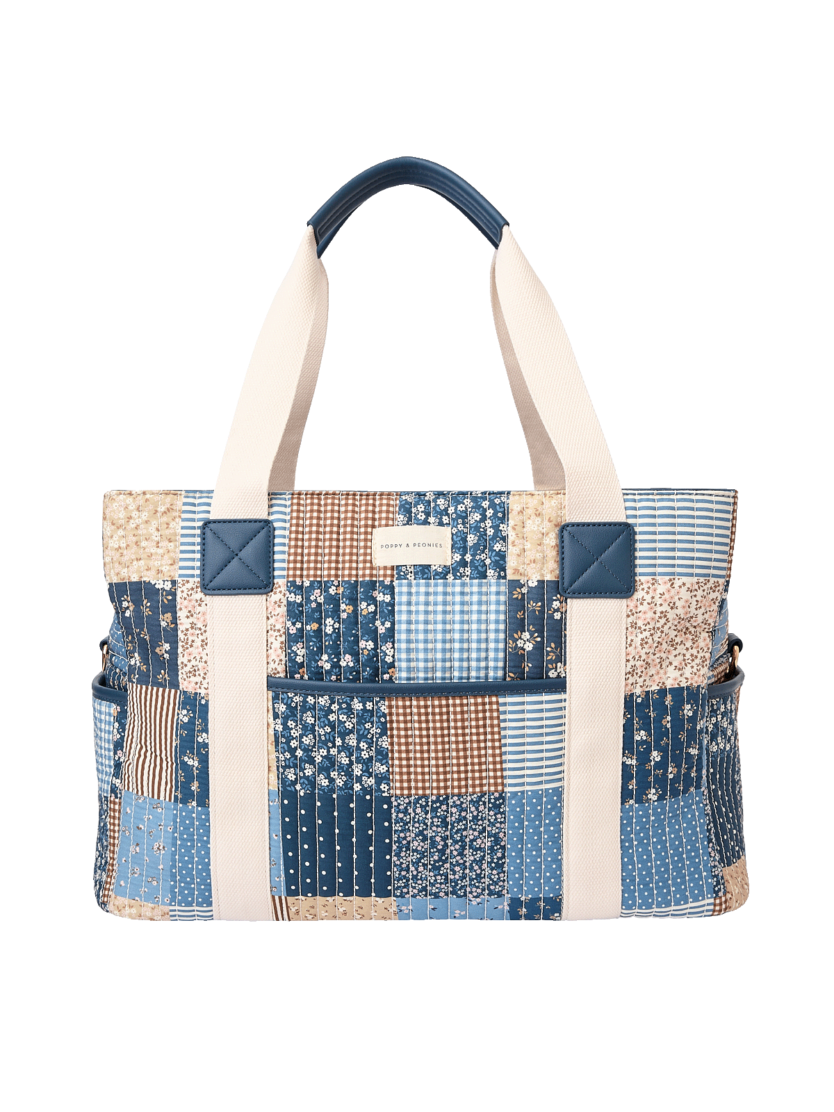 Mini Voyager Navy Patchwork