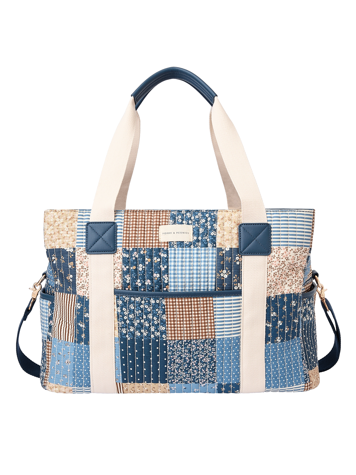 Mini Voyager Navy Patchwork