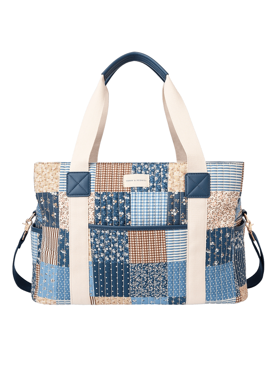 Mini Voyager Navy Patchwork