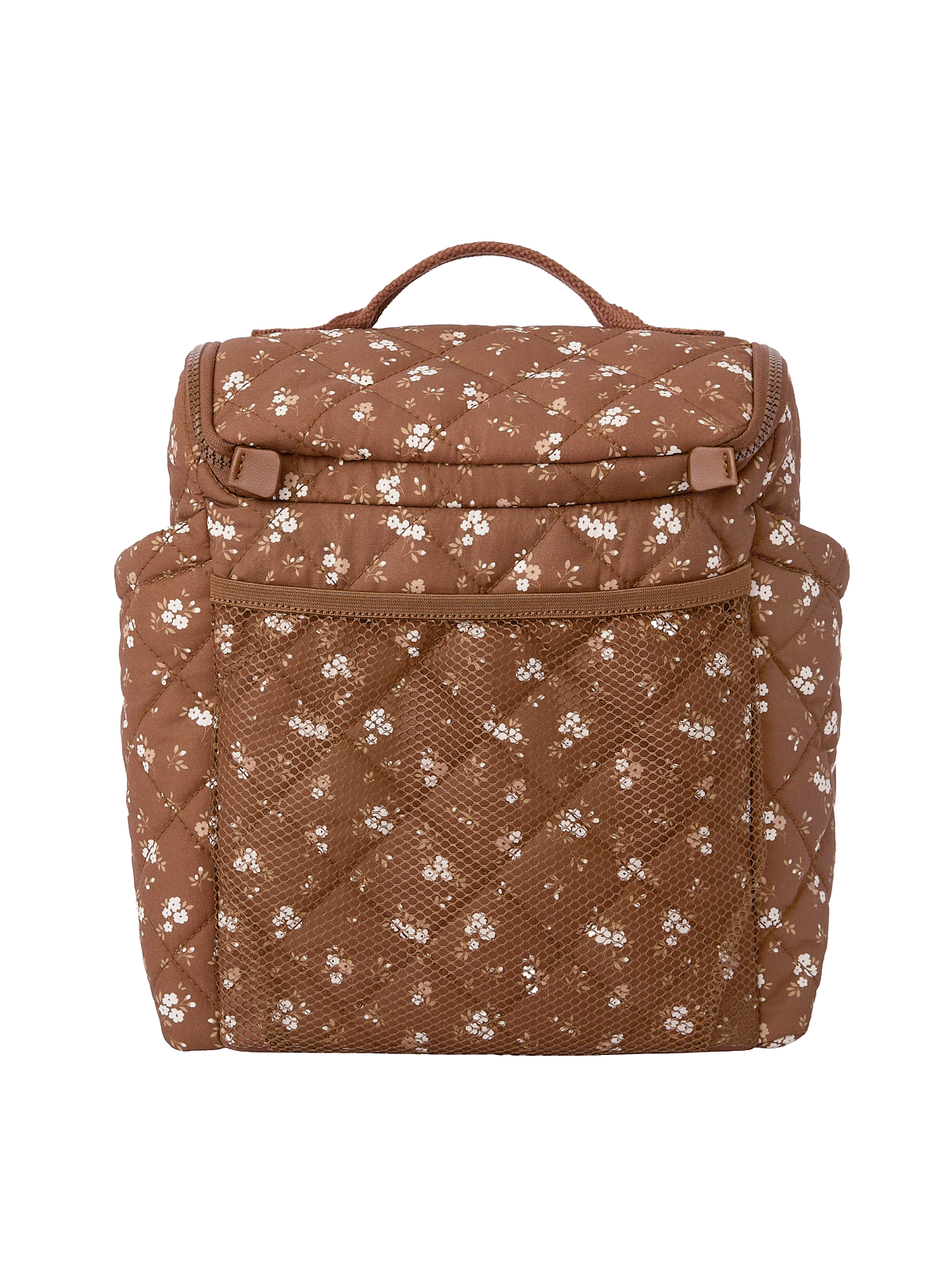 The Lunch Date Brown Floral