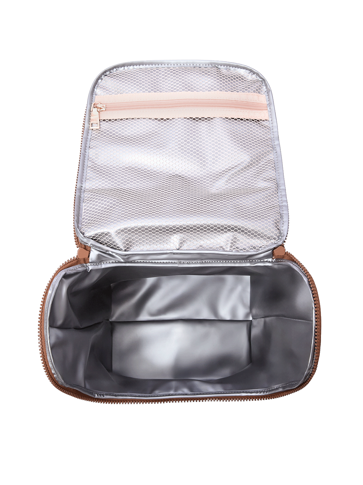 The Lunch Date Brown Floral