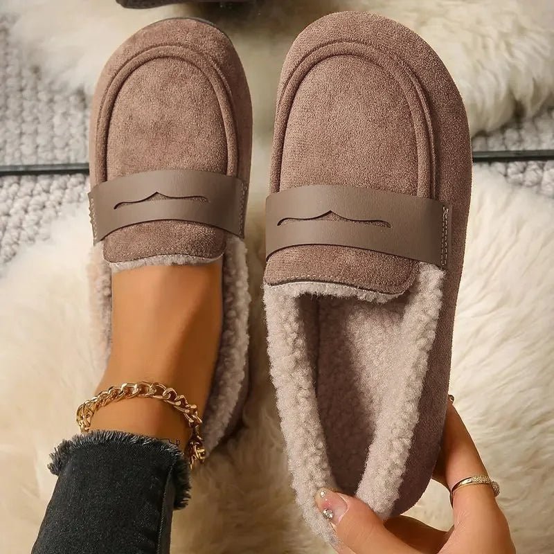 Loafer Women Fluffy Lined Penny | Slip On