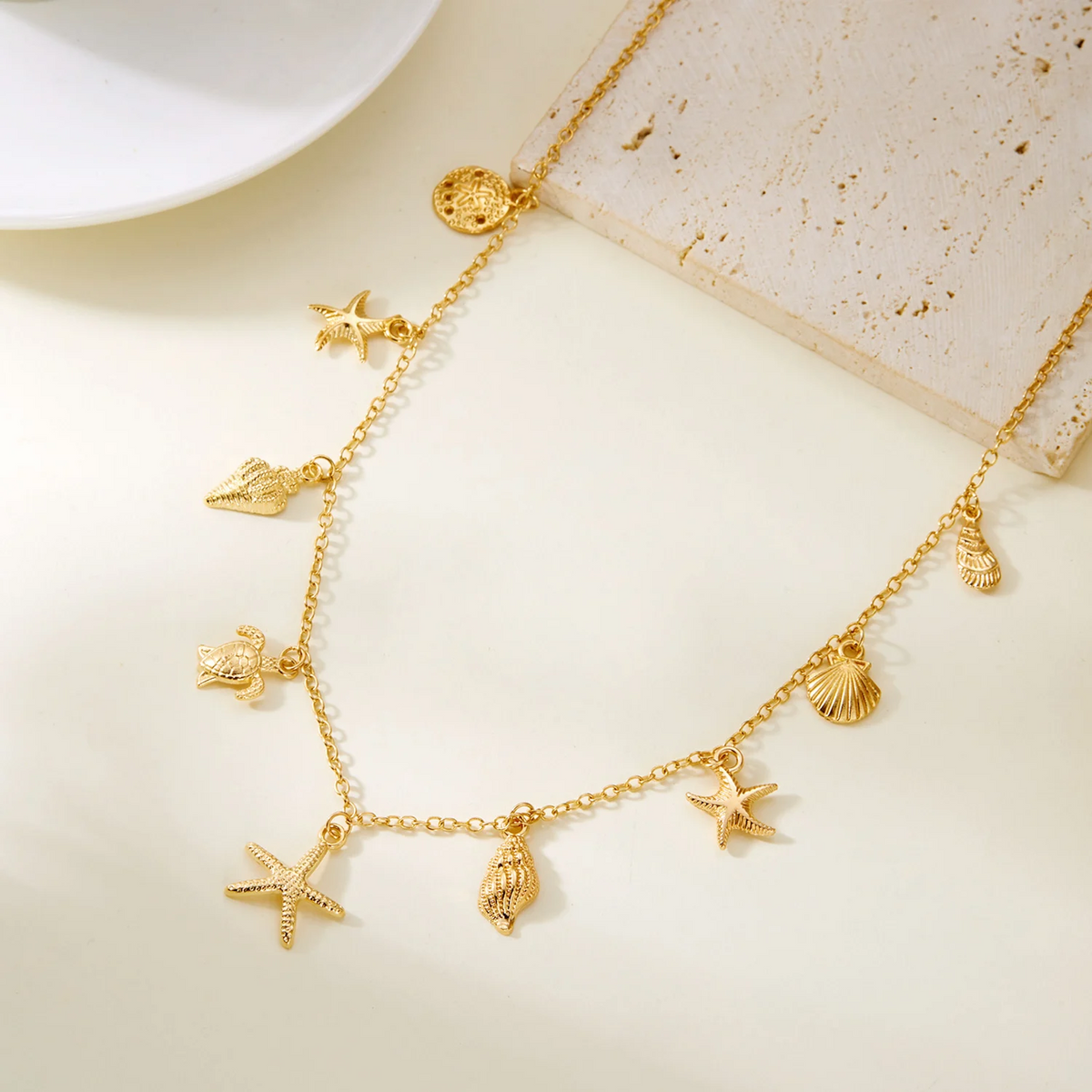 Sirene Ocean Charm Necklace