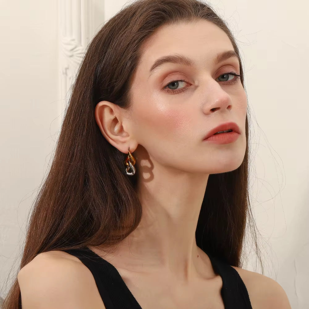 Aria Chain Link Earrings